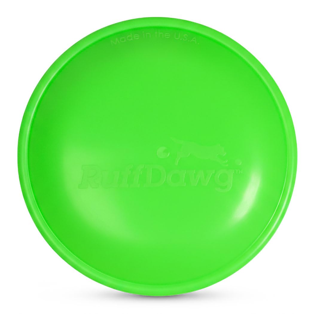 Ruff Dawg Ruff-Flex K9 Flyer Flying Disc Dog Toy, LG, Assorted Colors