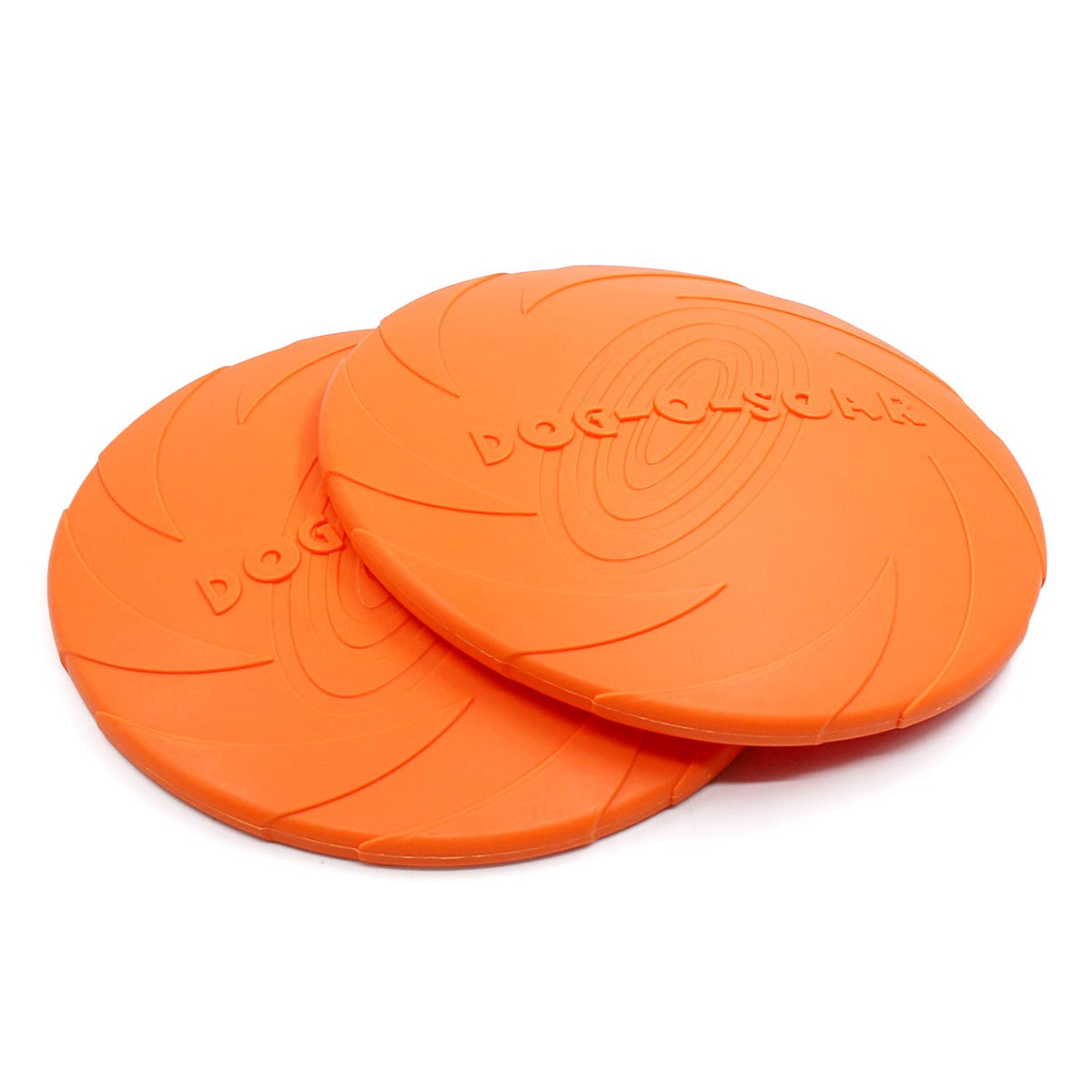 2 Pack Dog Flying Discs for Medium Large Breeds