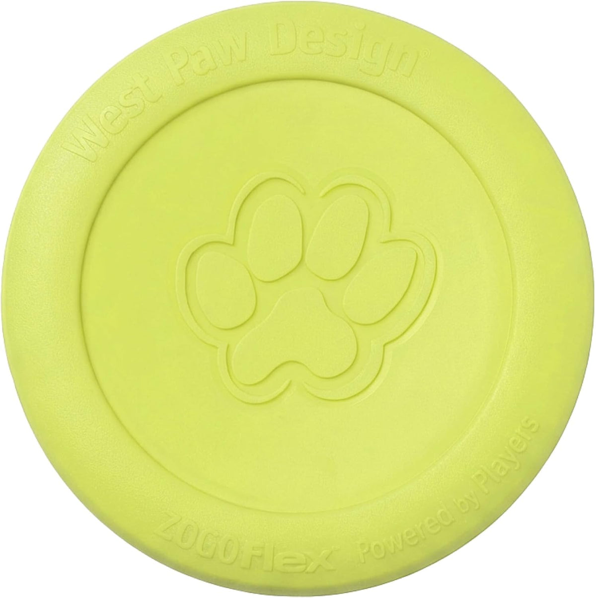 WEST PAW Zogoflex Zisc Dog Flying Disc, High Flying Aerodynamic Disc for Dogs Puppy – Lightweight, Floatable Disc for Fetch, Tug of War, Catch, Play – Doubles as Food/Water Bowl, Large, Granny Smith