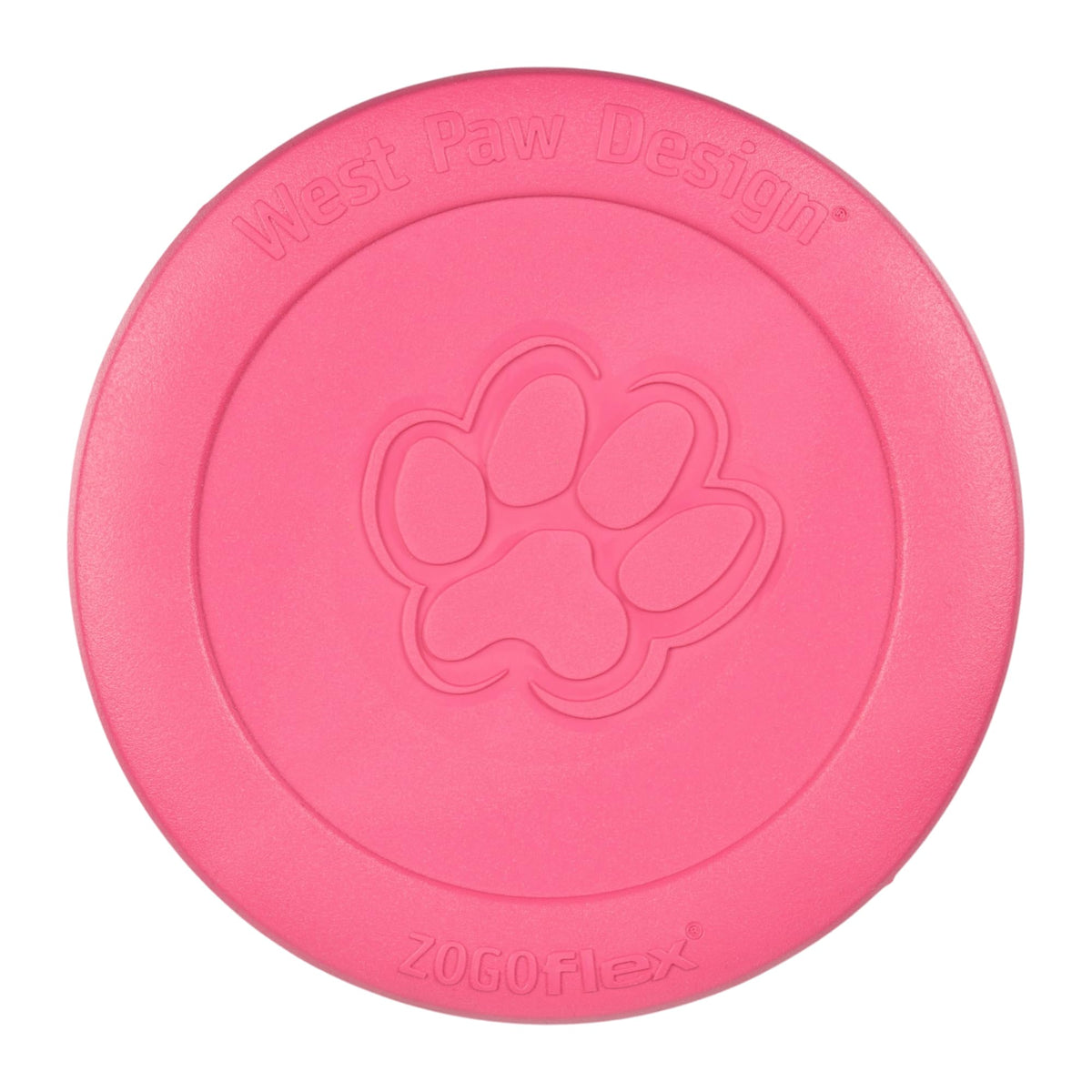 WEST PAW Zogoflex Zisc Dog Flying Disc, High Flying Aerodynamic Disc for Dogs Puppy – Lightweight, Floatable Disc for Fetch, Tug of War, Catch, Play – Doubles as Food/Water Bowl, Small 6.5", Teal