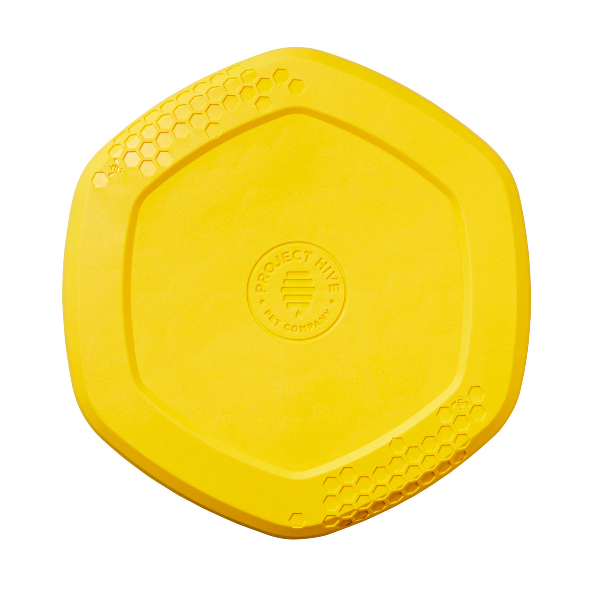 PROJECT HIVE ·PET COMPANY· Dog disc - Great for Fetch - Includes a Lick mat on Back - Floats in Water, Smooth Glide - Made in The USA (Calming Lavender)