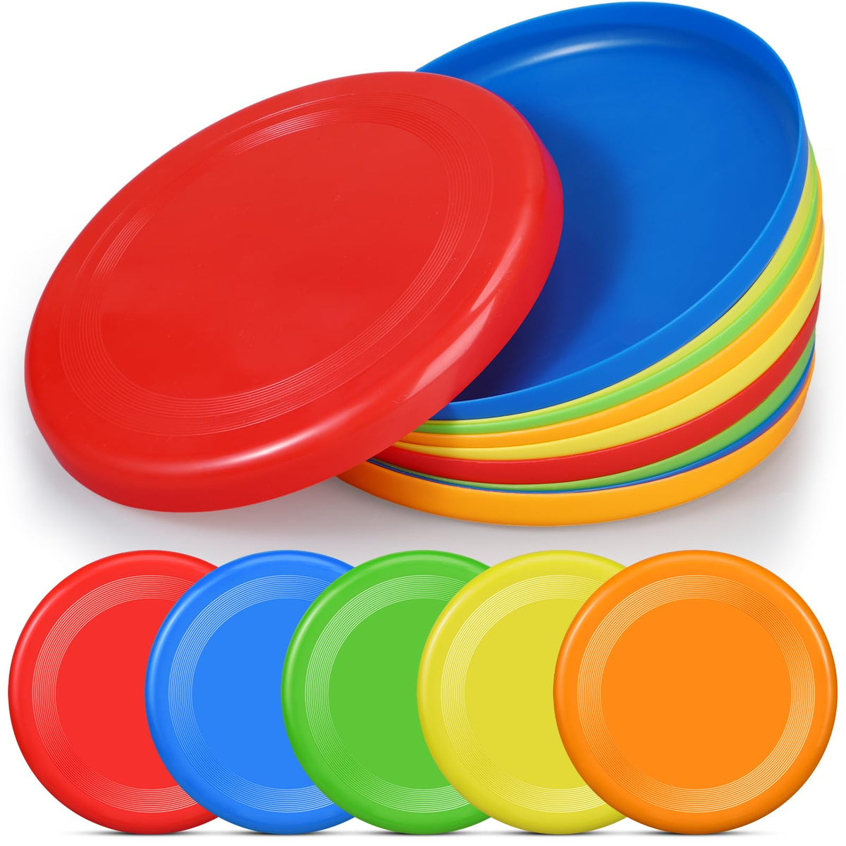 10 Pack Flying Discs Outdoor Sports Training