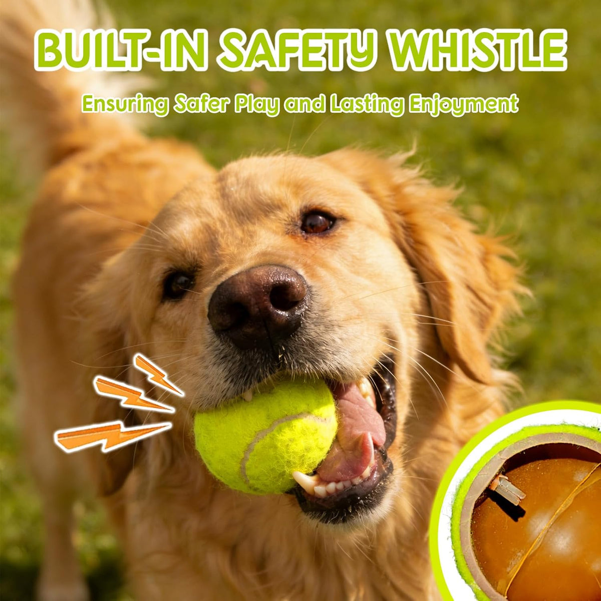 12 Pcs Squeaky Tennis Balls for Dogs - 2.58" Interactive Doggy Toys - Mini Safe, Durable for Small Medium Large Dogs Training Playing, with 1 Reusable Carry Bag