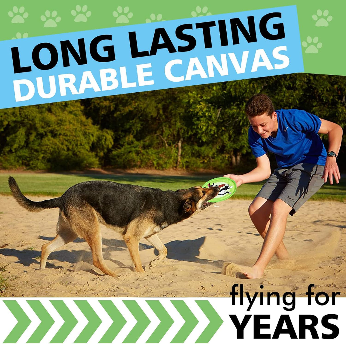 XIGOU Dog Flying Disc, 3 Pack Dogs Flyer Toys, Lightweight Flying Disc Dog Fetch Toy for Small, Large Dogs & Puppies - Floats in Water & Safe on Teeth