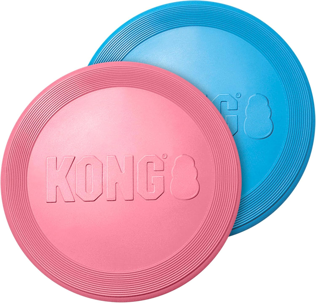 KONG Puppy Flyer, Soft Rubber Flying Disc, for Small Puppies, Random Color
