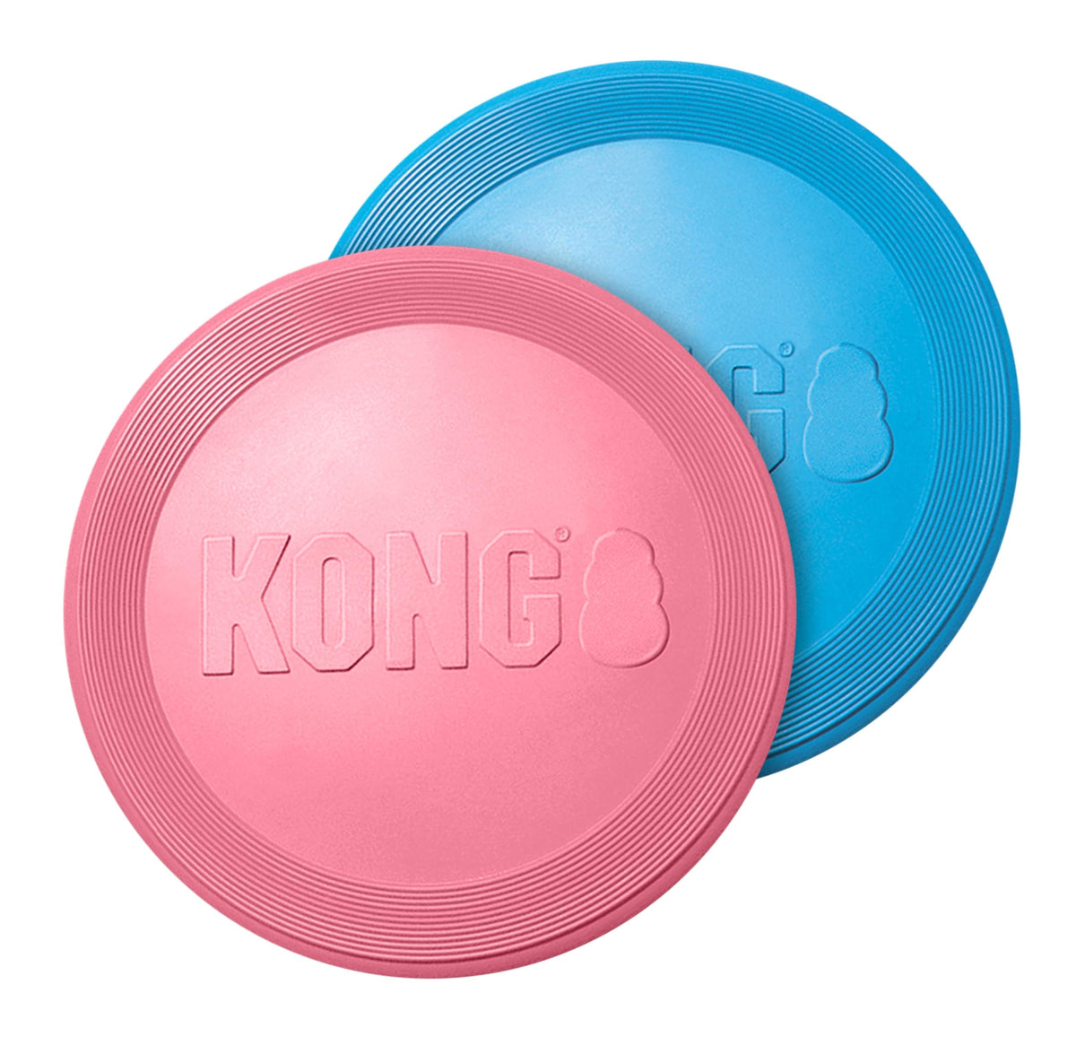 KONG Puppy Flyer, Soft Rubber Flying Disc, for Small Puppies, Random Color