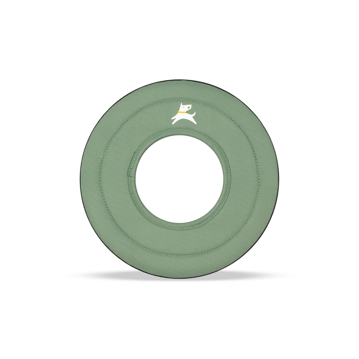 OllyDog Mini Super Flyer, Dog Flying Disc – Floating Fetch Toy, Soft on Teeth, Eco-Friendly Recycled Material, Lightweight, for Small & Medium Dogs (Desert, 9")