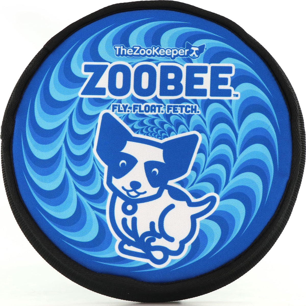 The ZooKeeper ZooBee Flying Disc Dog Toy – Soft & Durable Toss Disc, Yellow